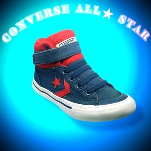 Converse Pro Blaze Strap Navy/Red Toddler Size 12